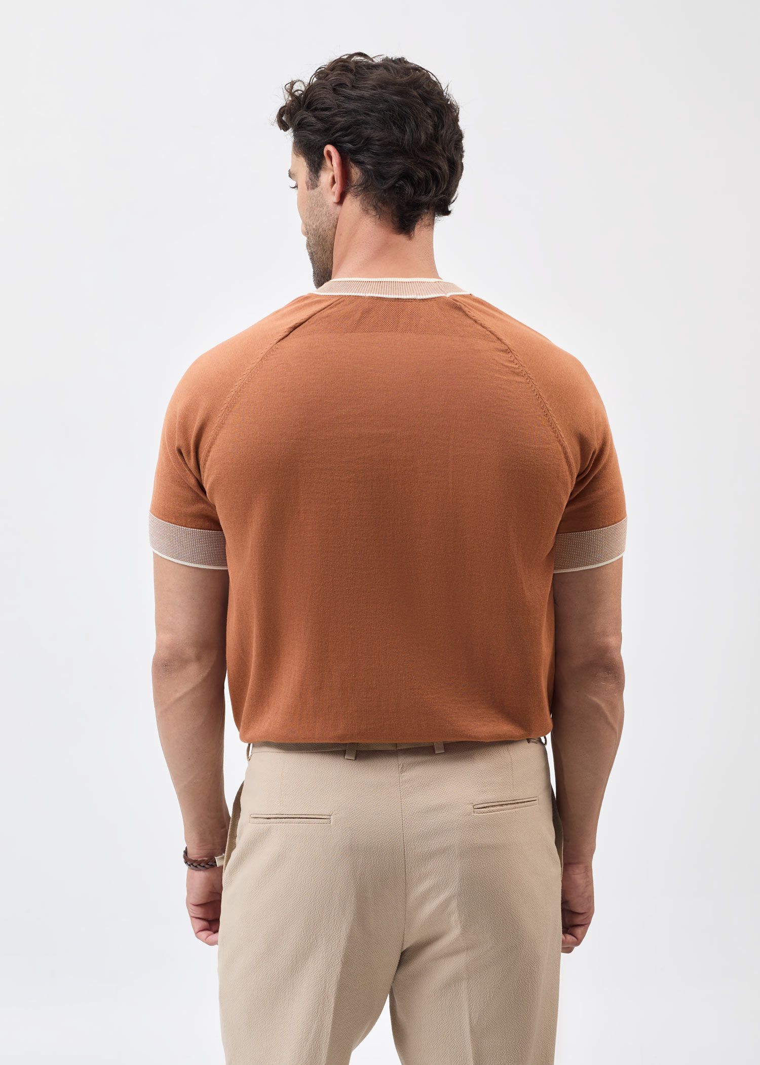 تی شرت Double Neck Knit