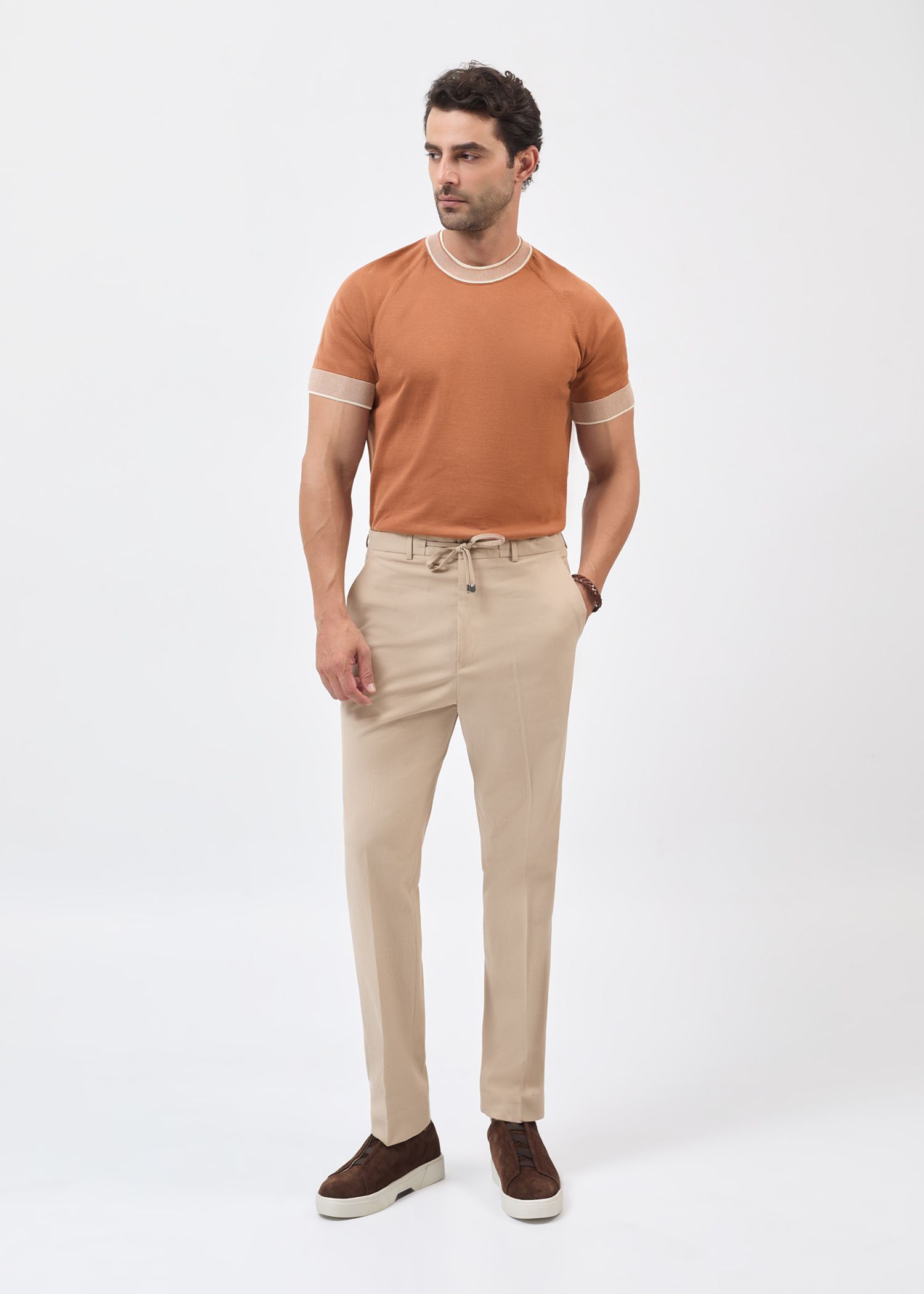 تی شرت Double Neck Knit