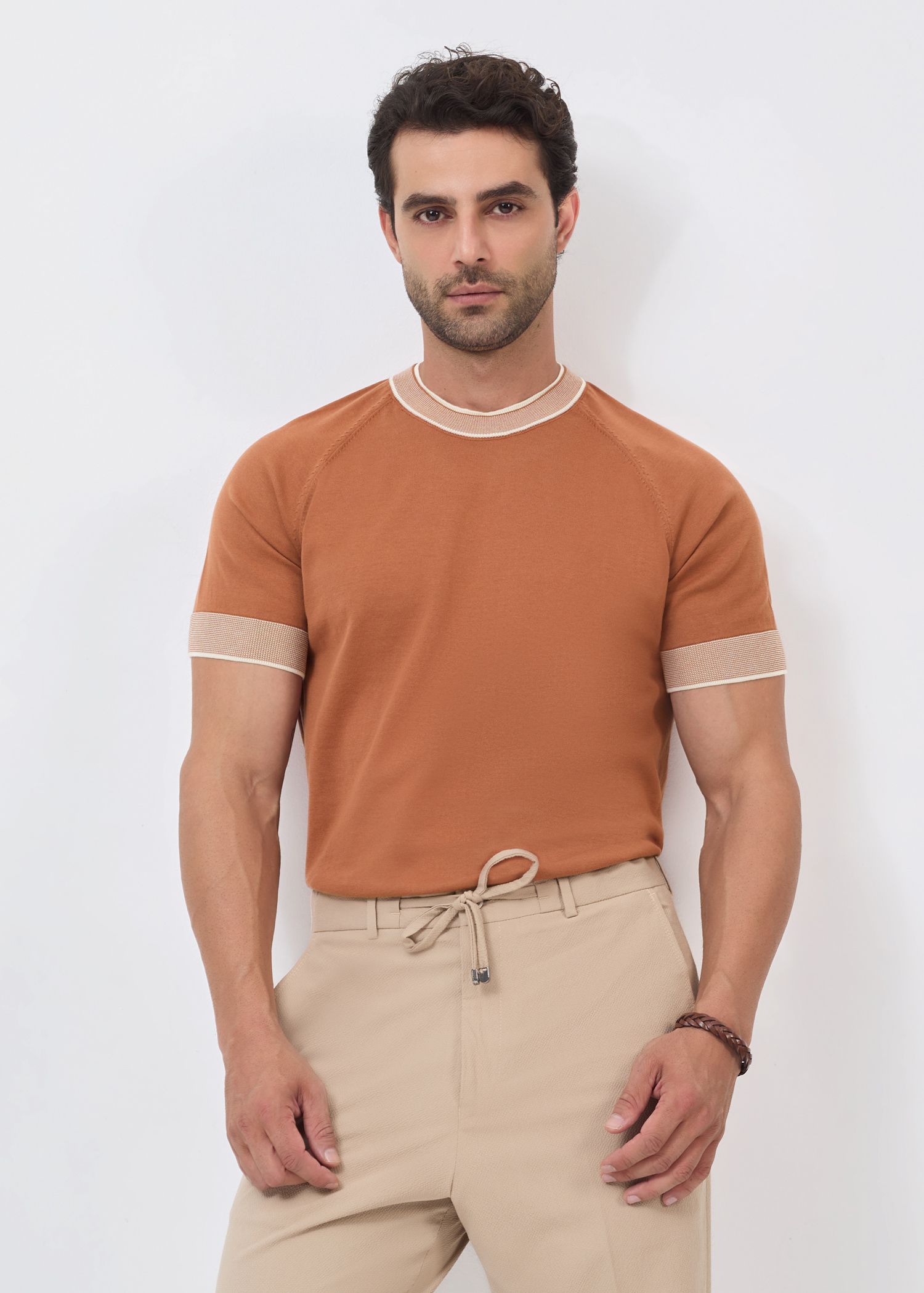 تی شرت Double Neck Knit