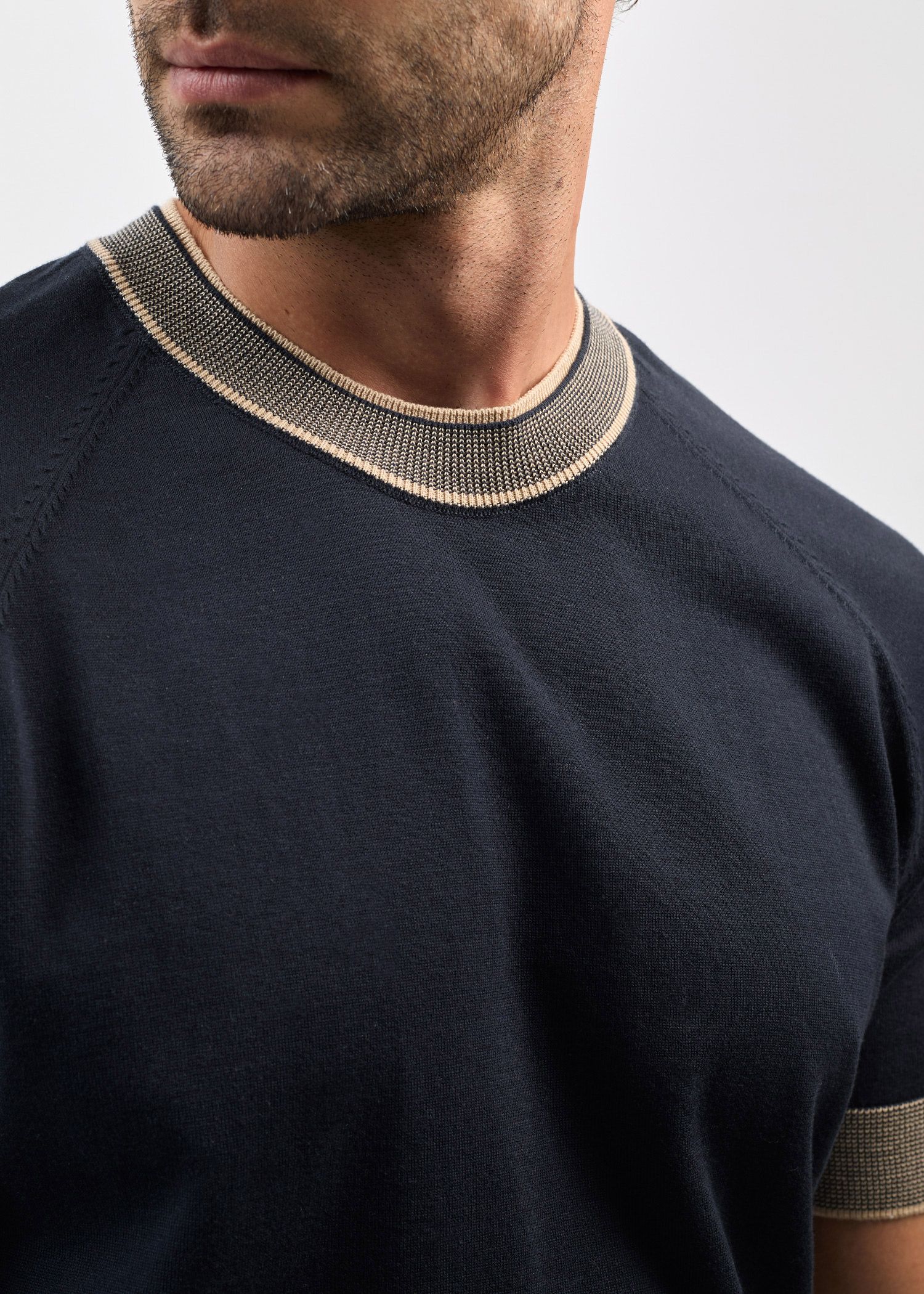 تی شرت Double Neck Knit