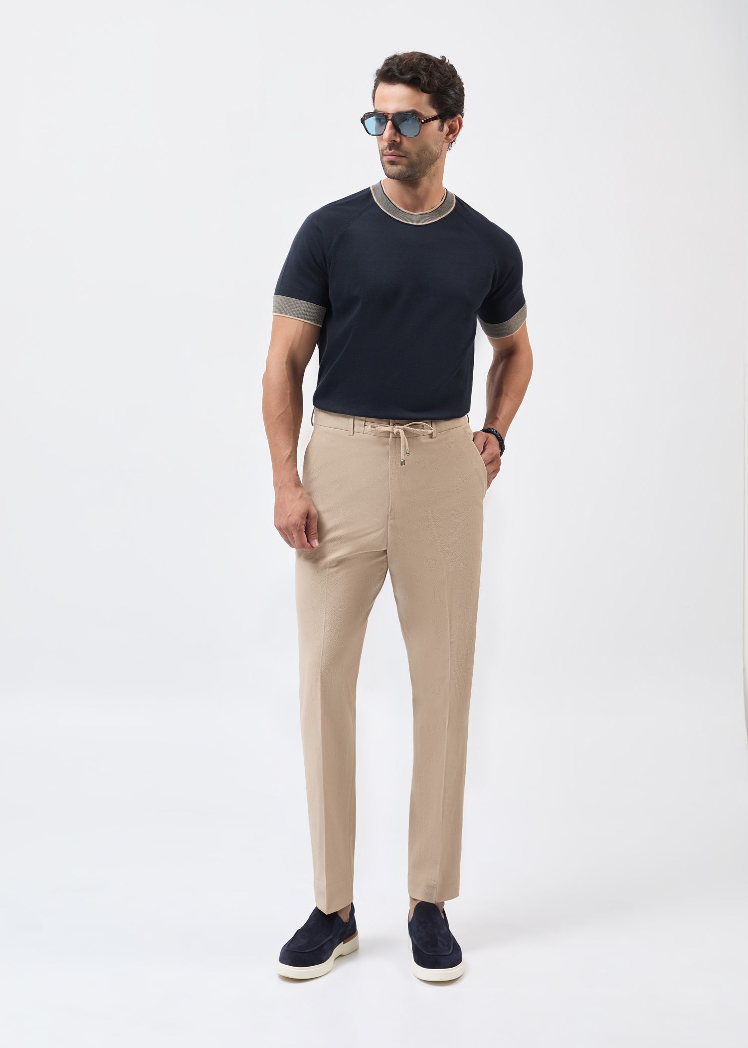 تی شرت Double Neck Knit