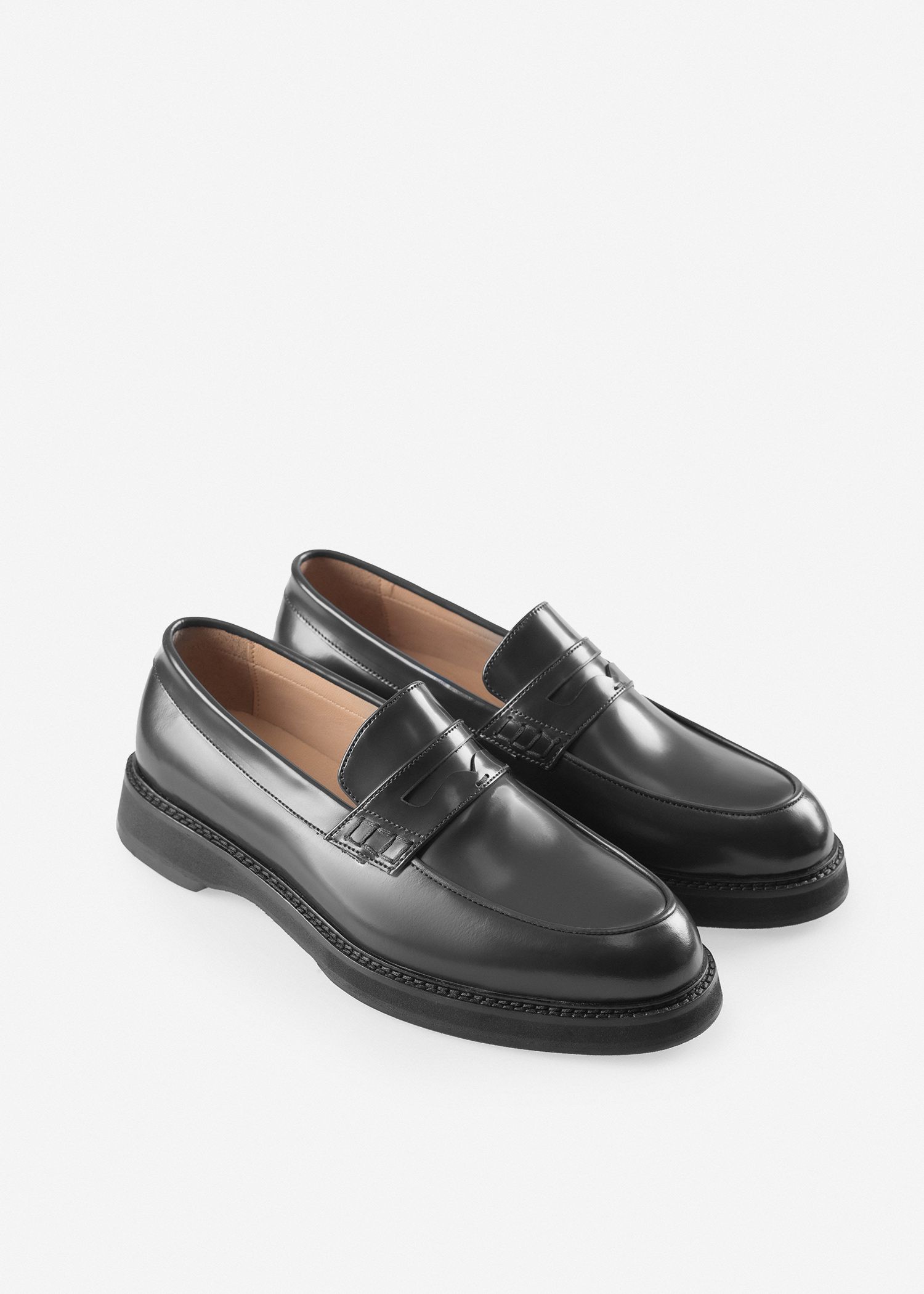کالج چرم Loafer