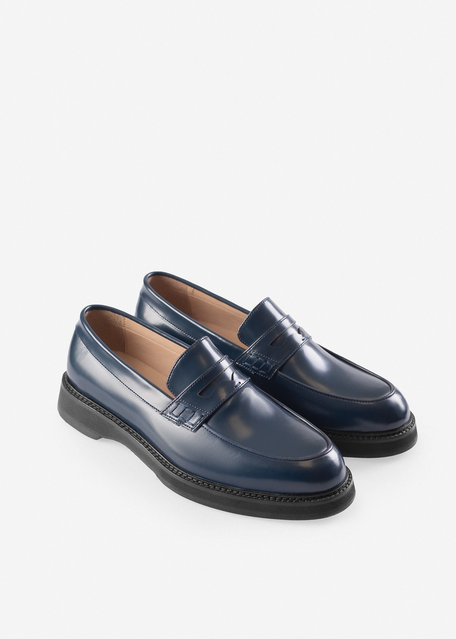 کالج چرم Loafer