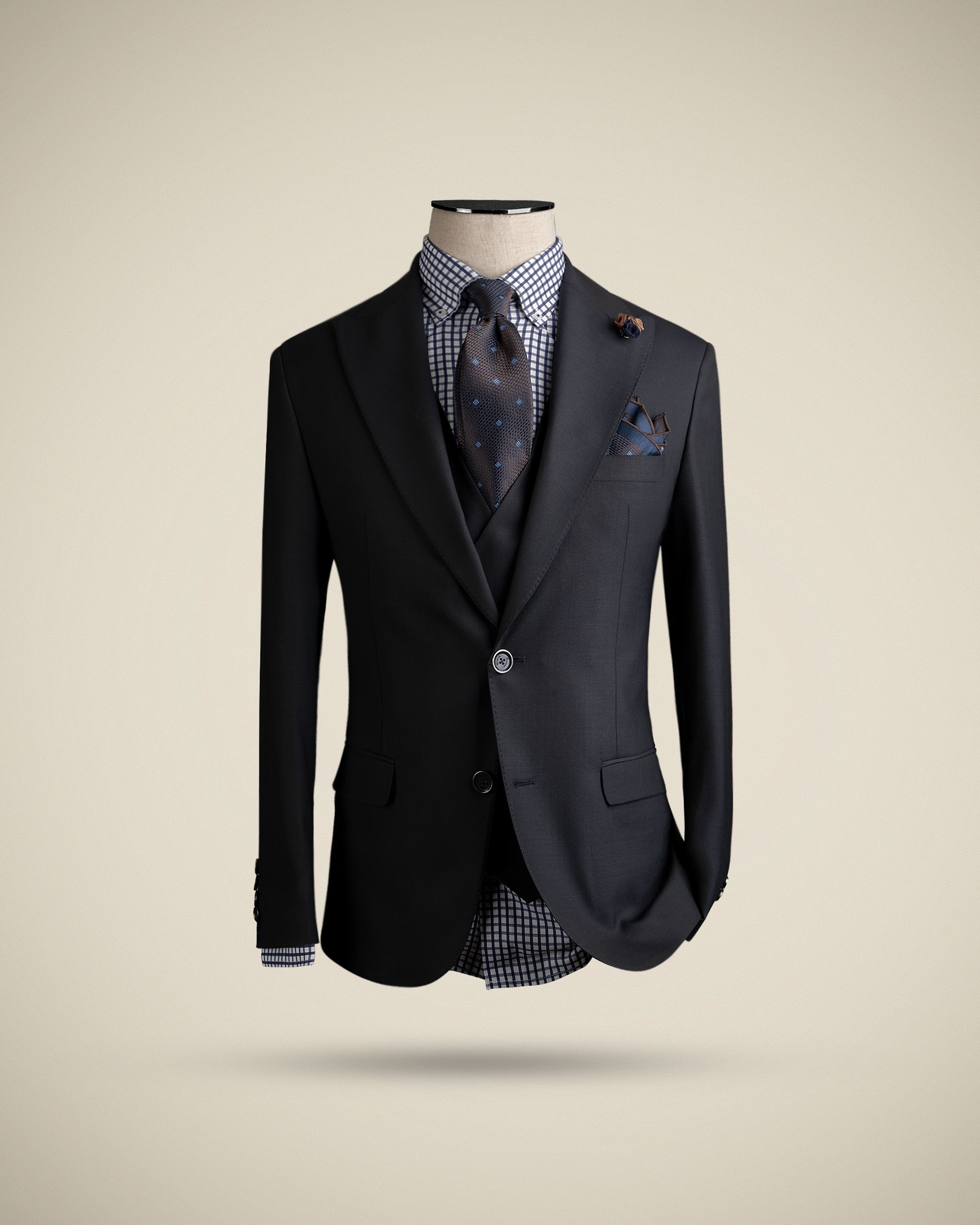 کت دو دکمه مردانه 2210204-2