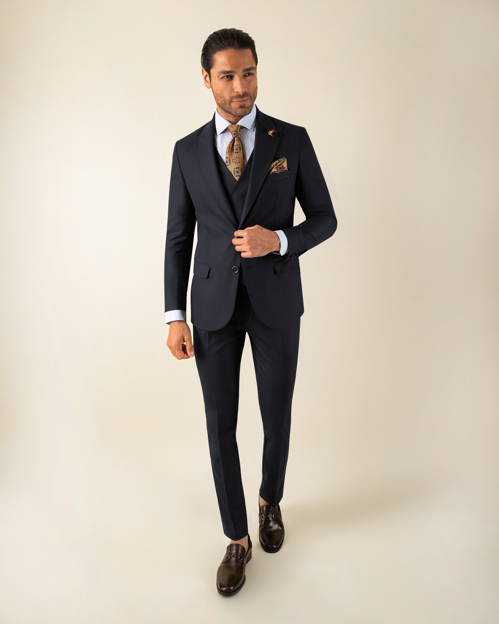 کت دو دکمه مردانه 2210204-3