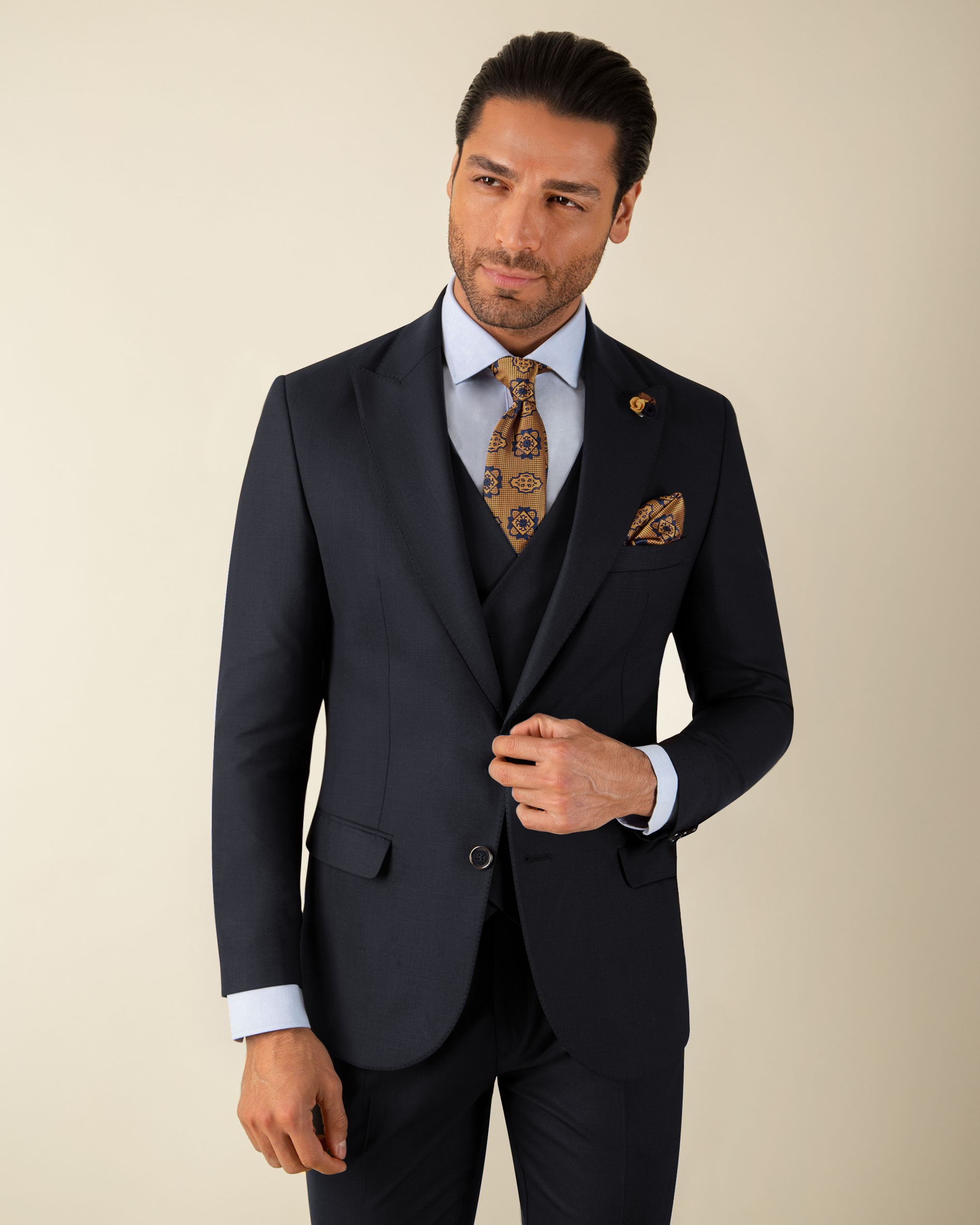 کت دو دکمه مردانه 2210204-6